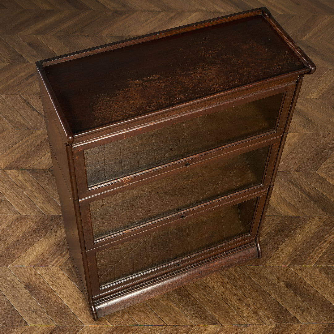 英国 アンティーク スタッキング ブックケース #94231 – camori