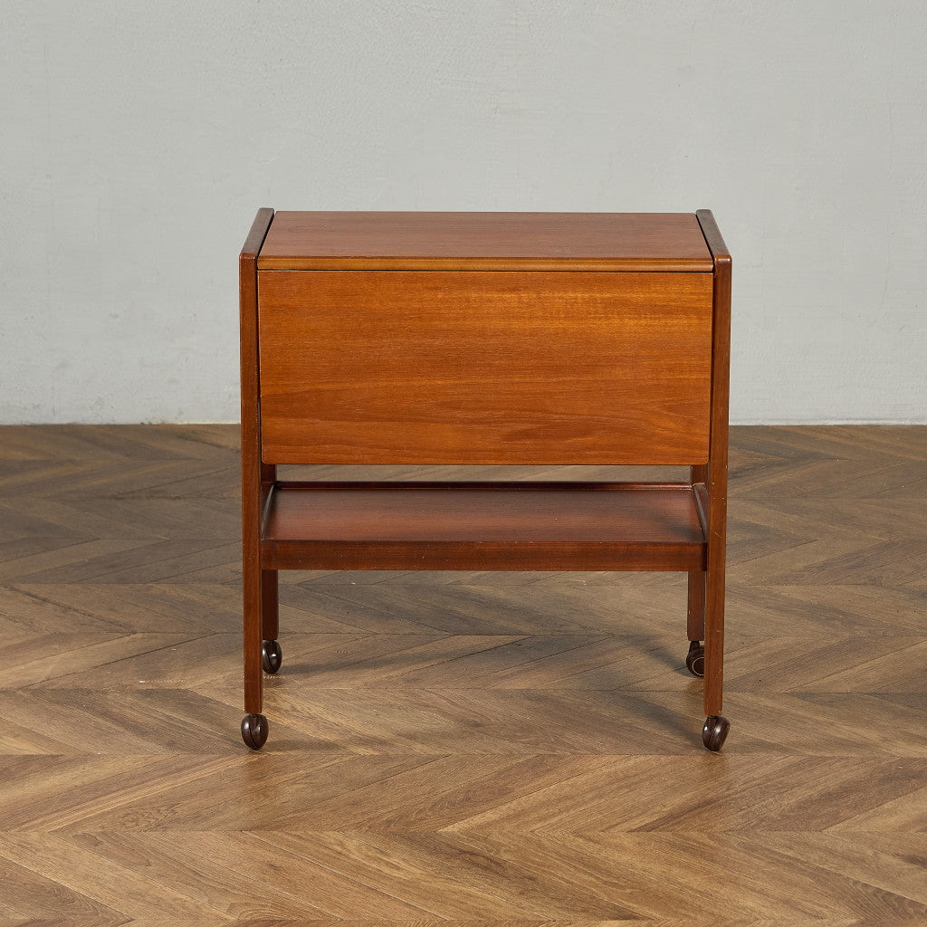 英国 ヴィンテージ ドロップリーフ トロリー ワゴン