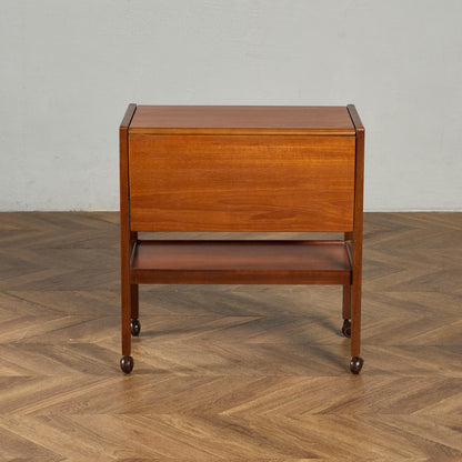 英国 ヴィンテージ ドロップリーフ トロリー ワゴン