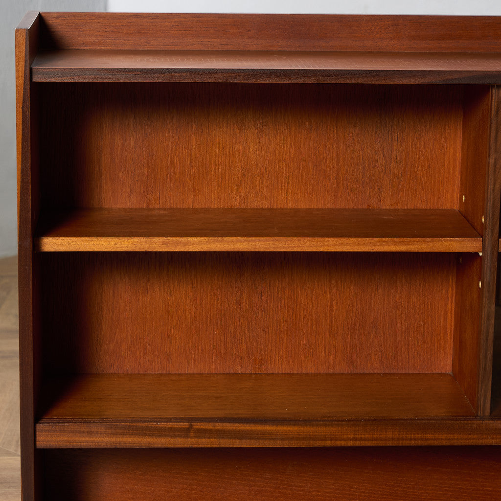 英国 ヴィンテージ ガラス キャビネット カスタム アイアン ヘアピンレッグ