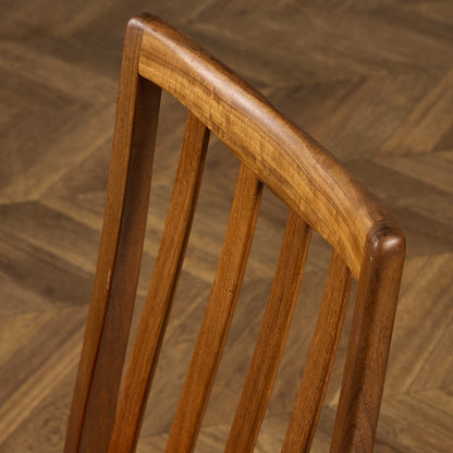 スラットバックチェア 座面張替え済み