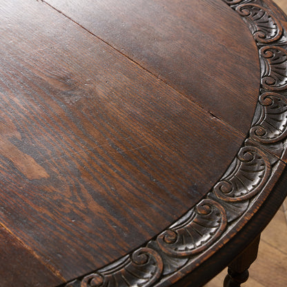 英国 クラシック ドロップリーフ ゲートレッグテーブル