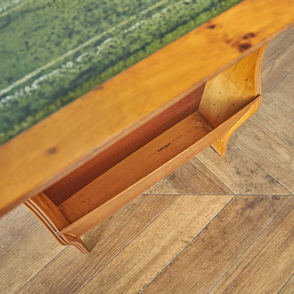 英国クラシック マガジンラック / サイドテーブル #85326