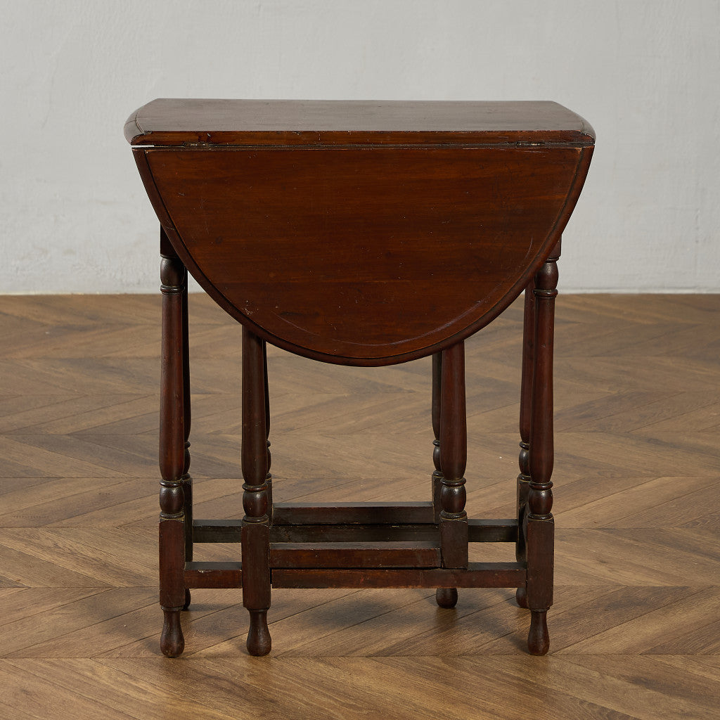 英国 クラシック ドロップリーフ ゲートレッグテーブル