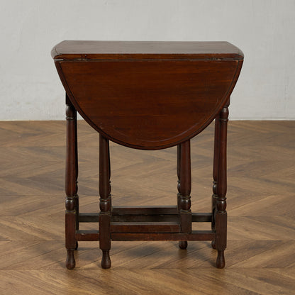 英国 クラシック ドロップリーフ ゲートレッグテーブル