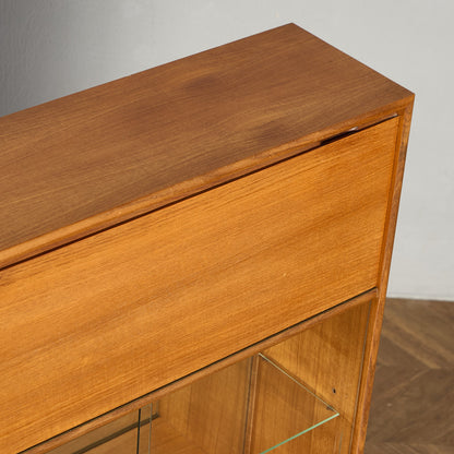 ヴィンテージ ガラスキャビネット