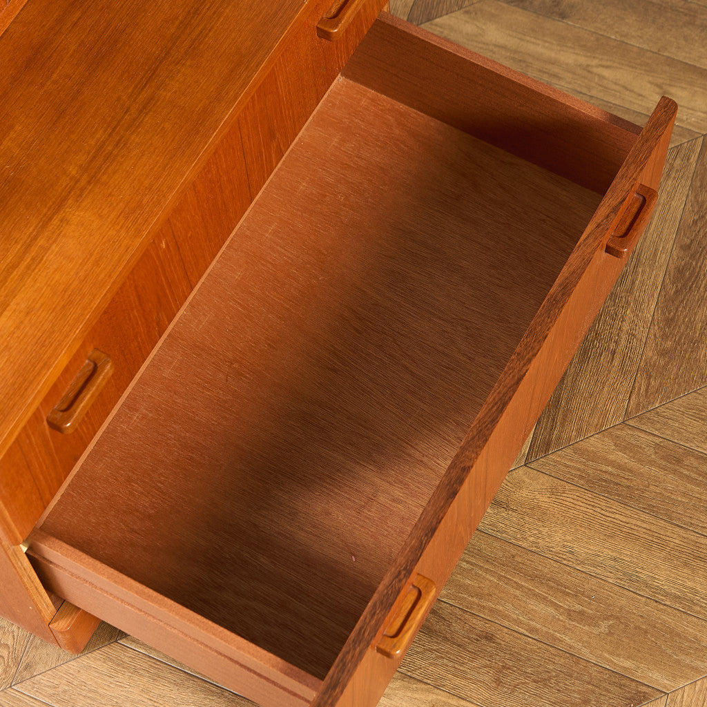 ヴィンテージ ガラス キャビネット