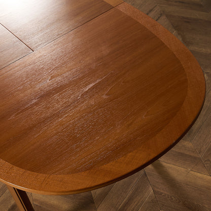 エクステンション オーバル ダイニングテーブル