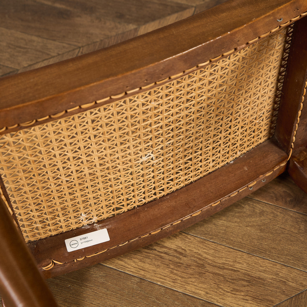 ヴィンテージ ラタン スツール