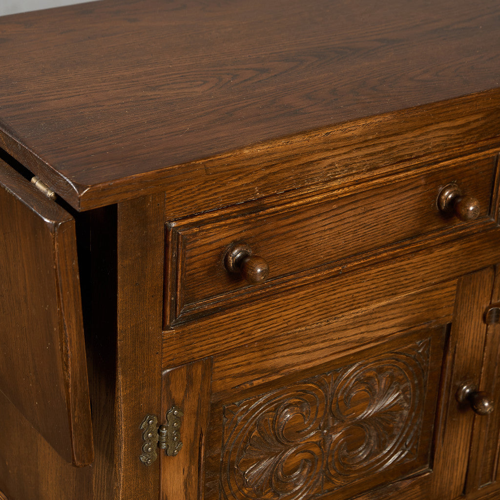 英国 クラシック 拡張天板付き サイドボード