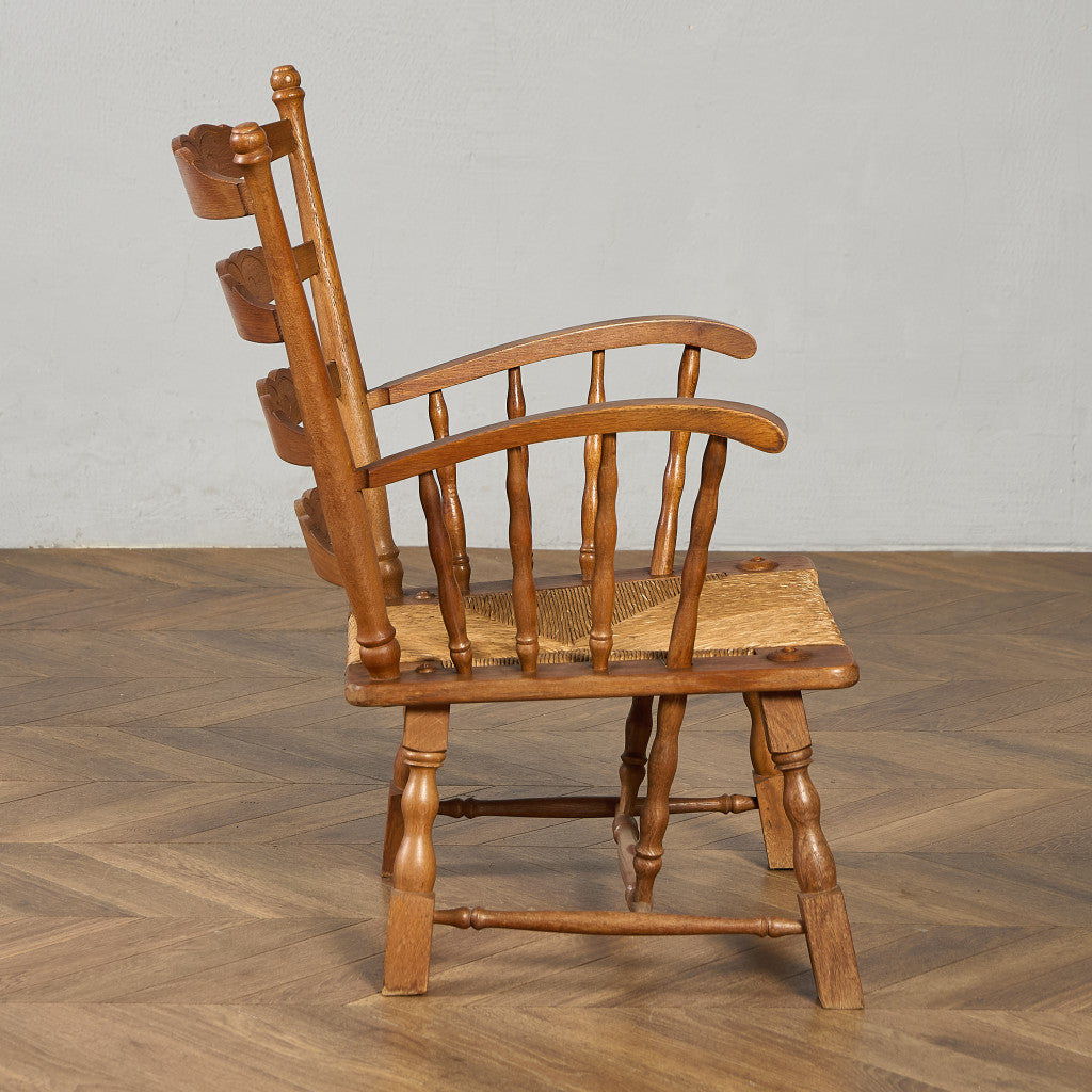 英国クラシック ラダーバック アームチェア