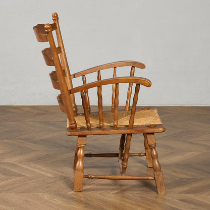 英国クラシック ラダーバック アームチェア