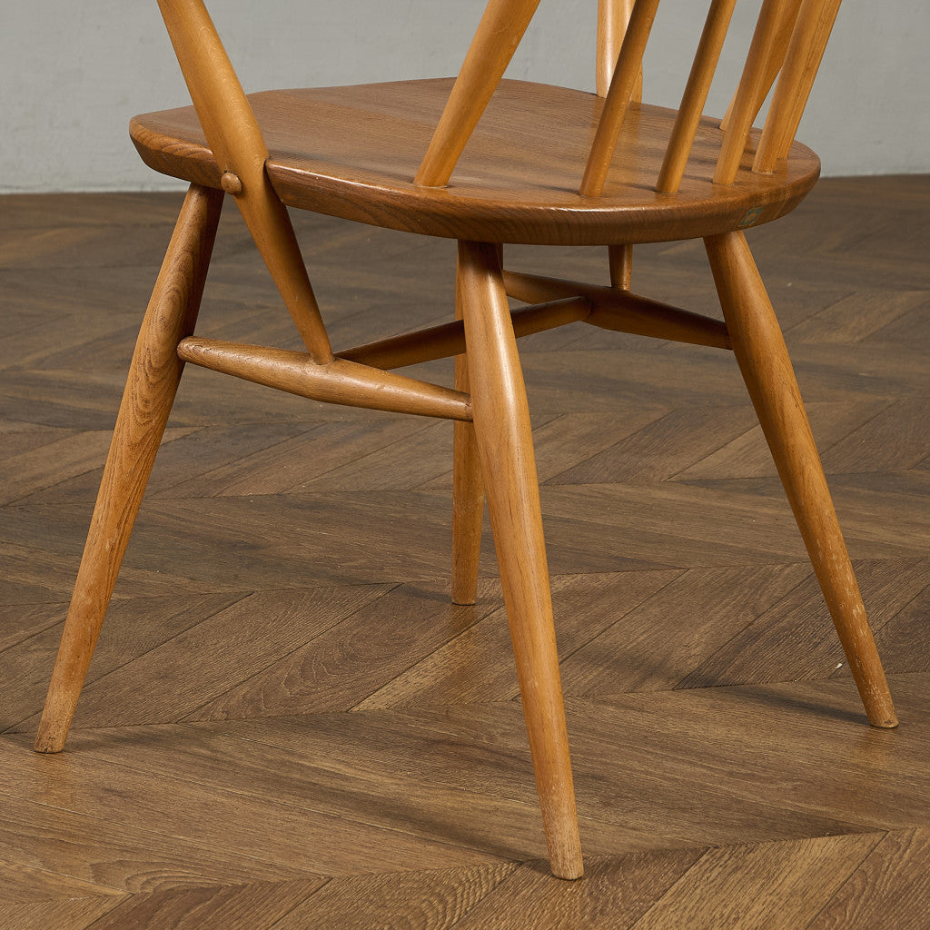 アーコール ERCOL ヴィンテージ クエーカー アームチェア ブルーラベル #89765