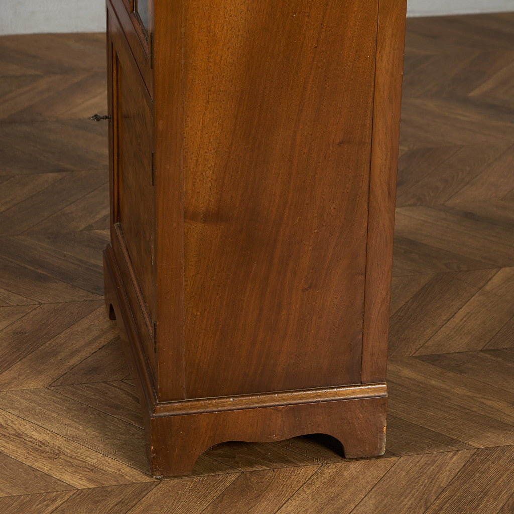 英国 クラシック ウォールナット ブックケース