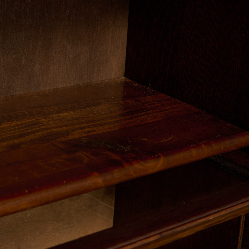 英国 アンティーク スタッキングブックケース 食器棚