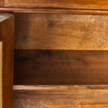 英国 クラシック オーク材 ブックケース 食器棚