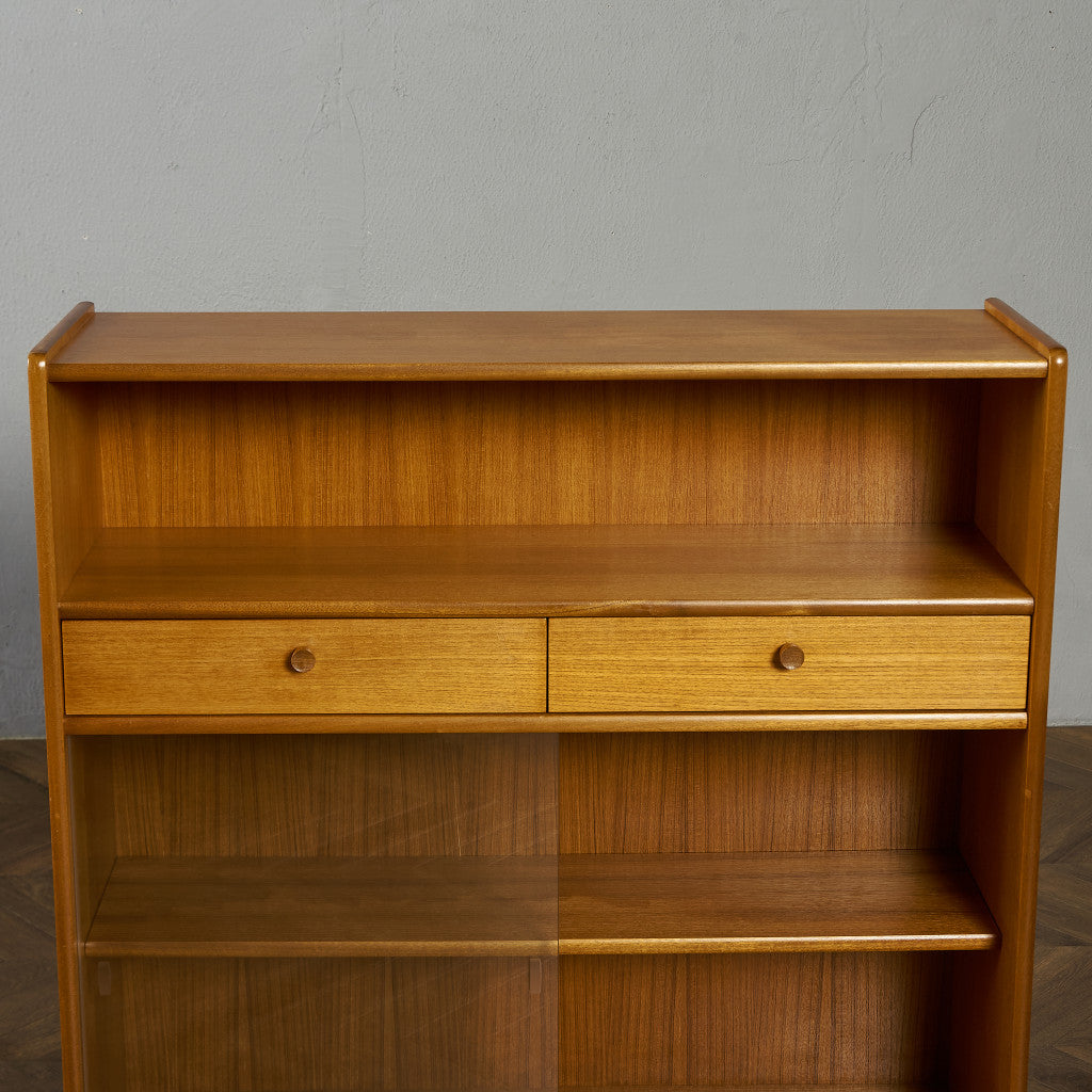 ネイサン Nathan ヴィンテージ ガラスキャビネット #89870