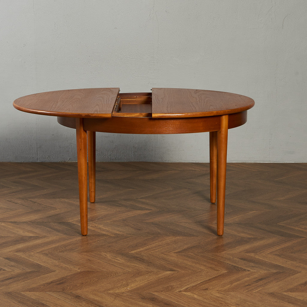 ヴィンテージ エクステンション ラウンドダイニングテーブル