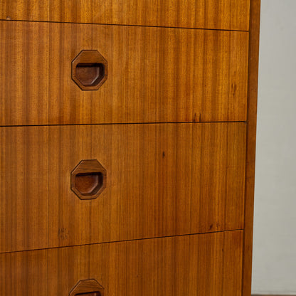 ヴィンテージ 6段 ハイチェスト