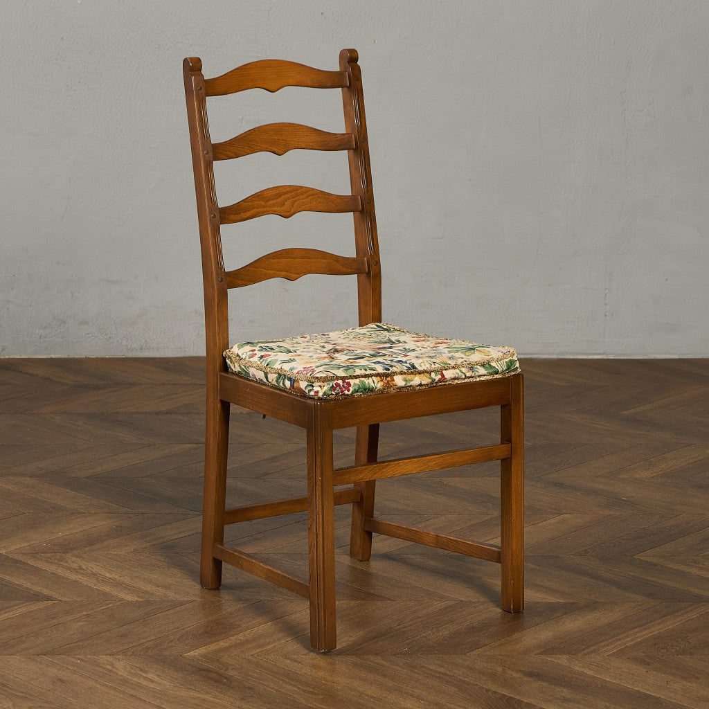 ラダーバックチェア (715) ラウンドゴールドラベル