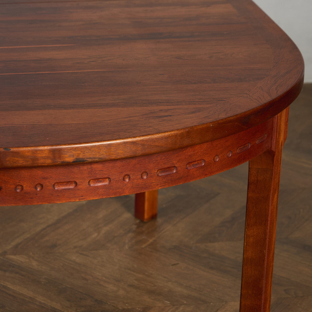 ヴィンテージ エクステンション オーバル ロング ダイニングテーブル