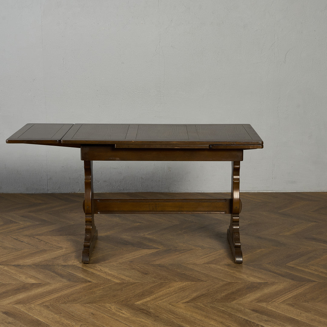 英国 クラシック ドローリーフ ダイニングテーブル #90008