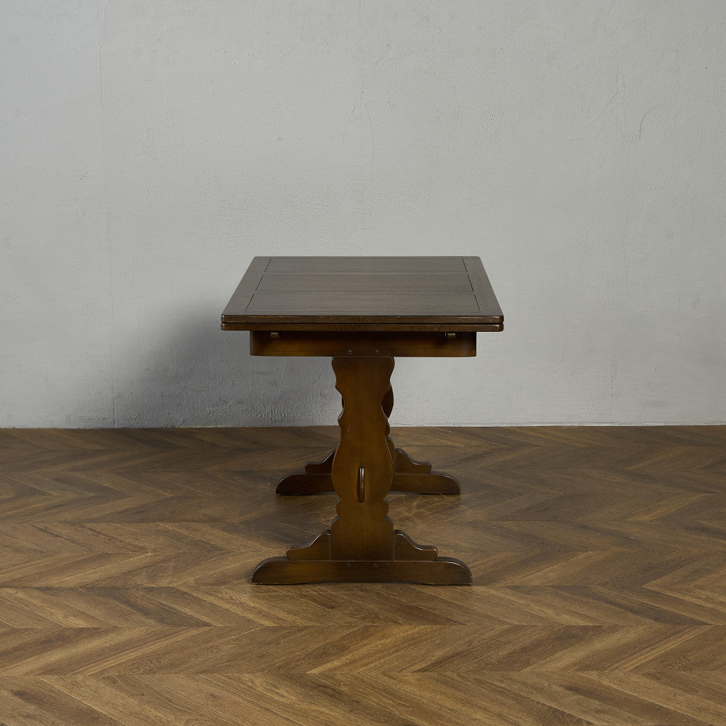 英国 クラシック ドローリーフ ダイニングテーブル #90008