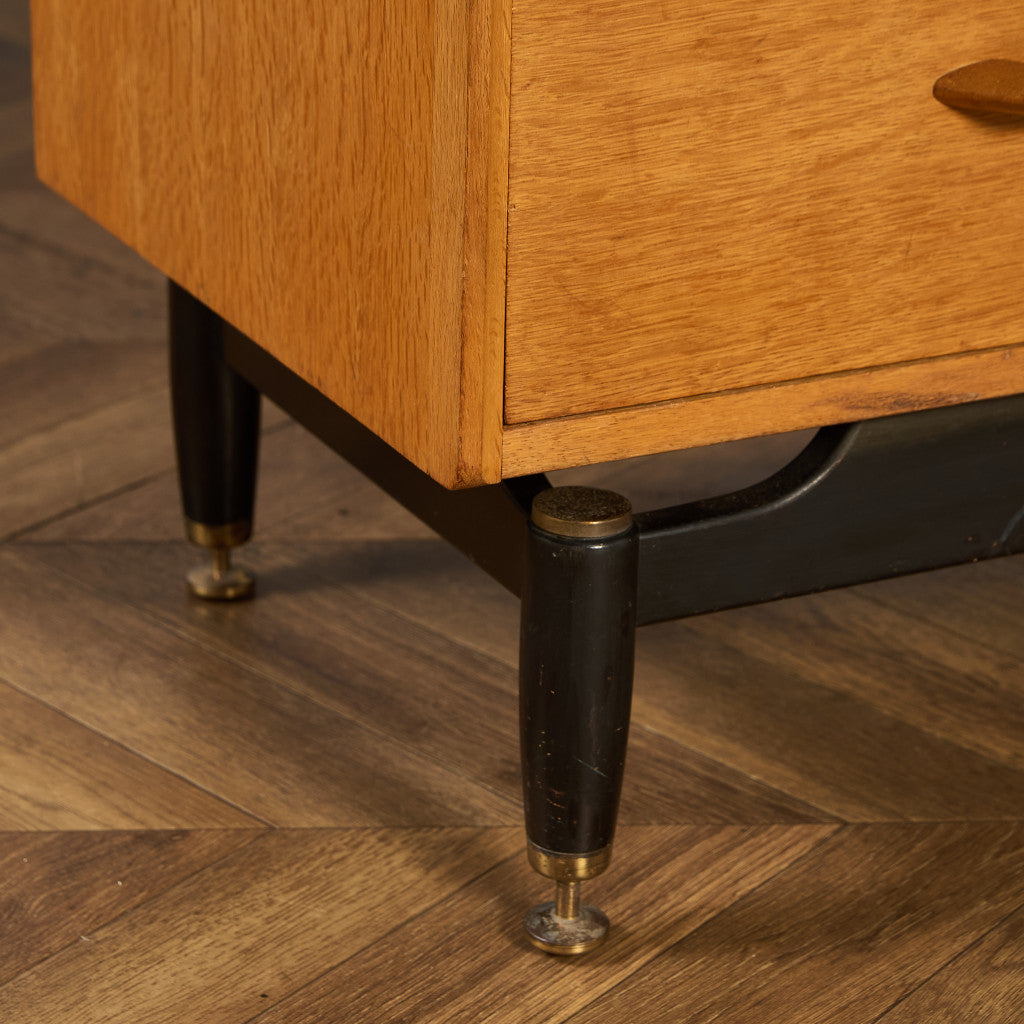 Chinese white ヴィンテージ ドレッシングチェスト ドレッサー 初期ゴールドラベル