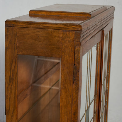 英国 クラシック キュリオケース 飾り棚 #90094