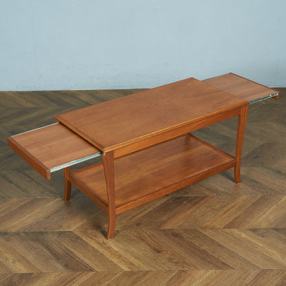 サトクリフ James H Sutcliffe & Son Ltd ( SUTCLIFFE OF TODMORDEN ) ヴィンテージ スライディングトップ コーヒーテーブル / センターテーブル #83711