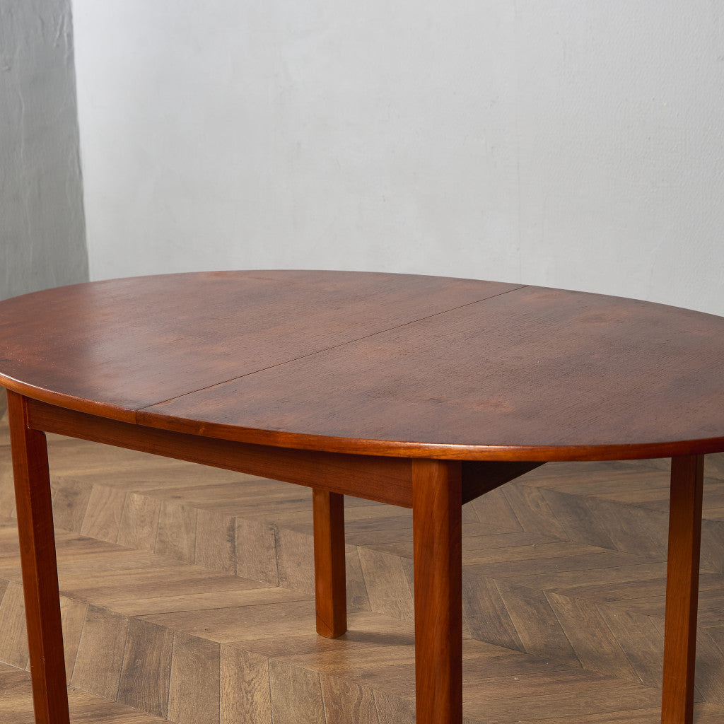 英国 ヴィンテージ オーバル ロング ダイニングテーブル #94160