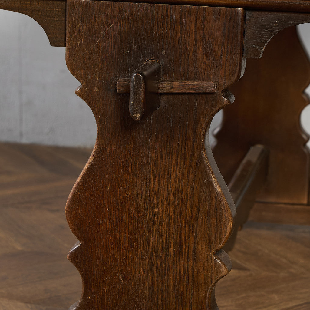 英国 クラシック ドローリーフ ダイニングテーブル