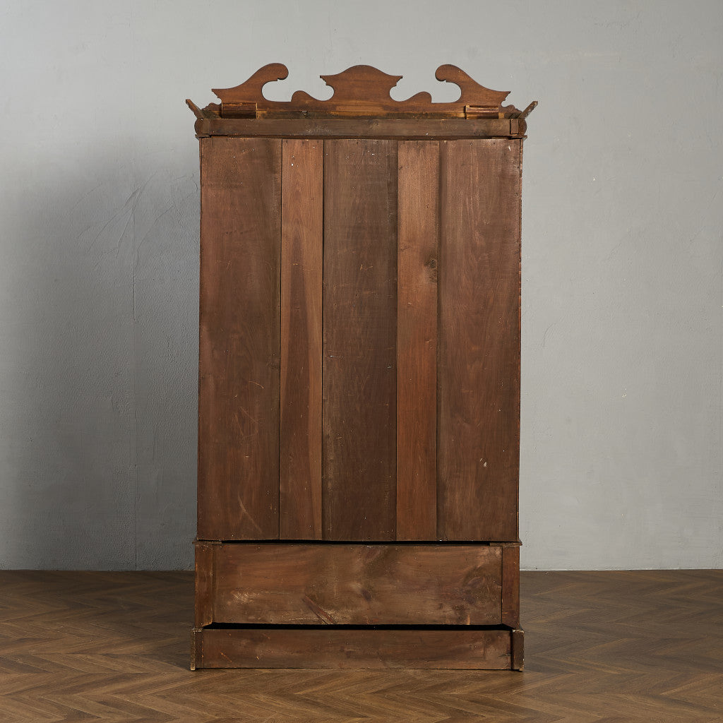 英国 アンティーク ワードローブ