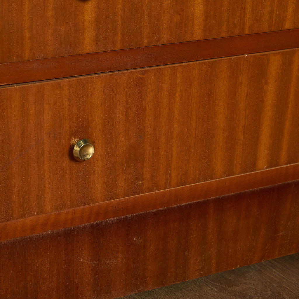 英国 ヴィンテージ 6段 トール チェスト