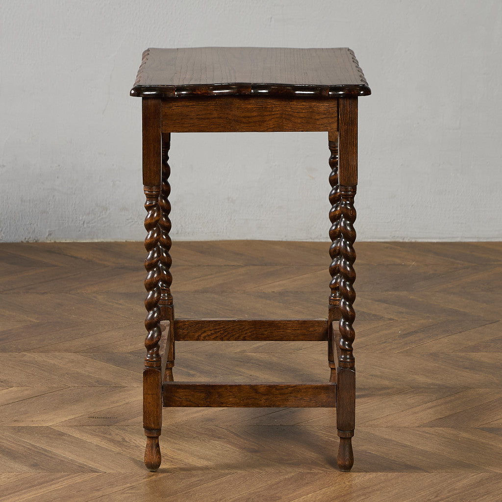 英国 クラシック バーリーシュガーツイスト サイドテーブル