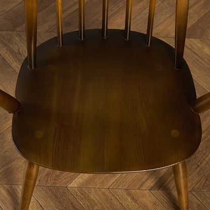 ヴィンテージ クエーカー アームチェア ラウンドゴールドラベル