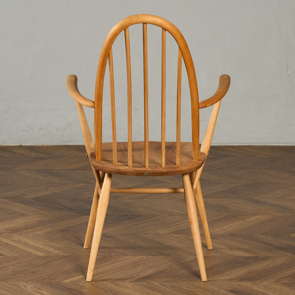 アーコール ERCOL ヴィンテージ クエーカー アームチェア ブルーラベル