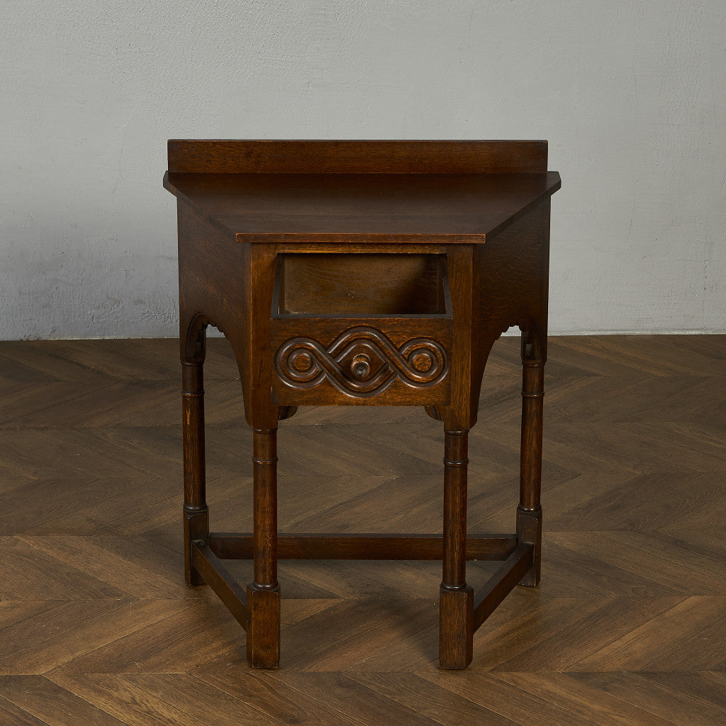 英国 クラシック 引き出し付き サイドテーブル #90096