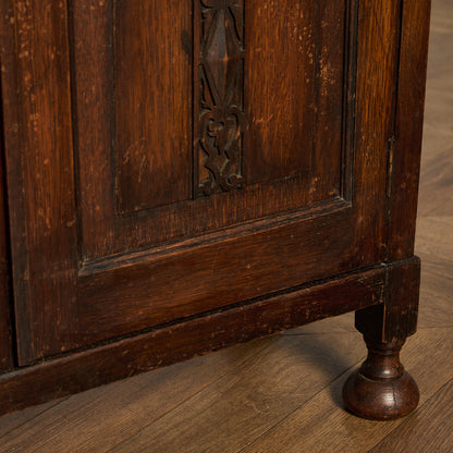 英国 クラシック ブックケース 食器棚