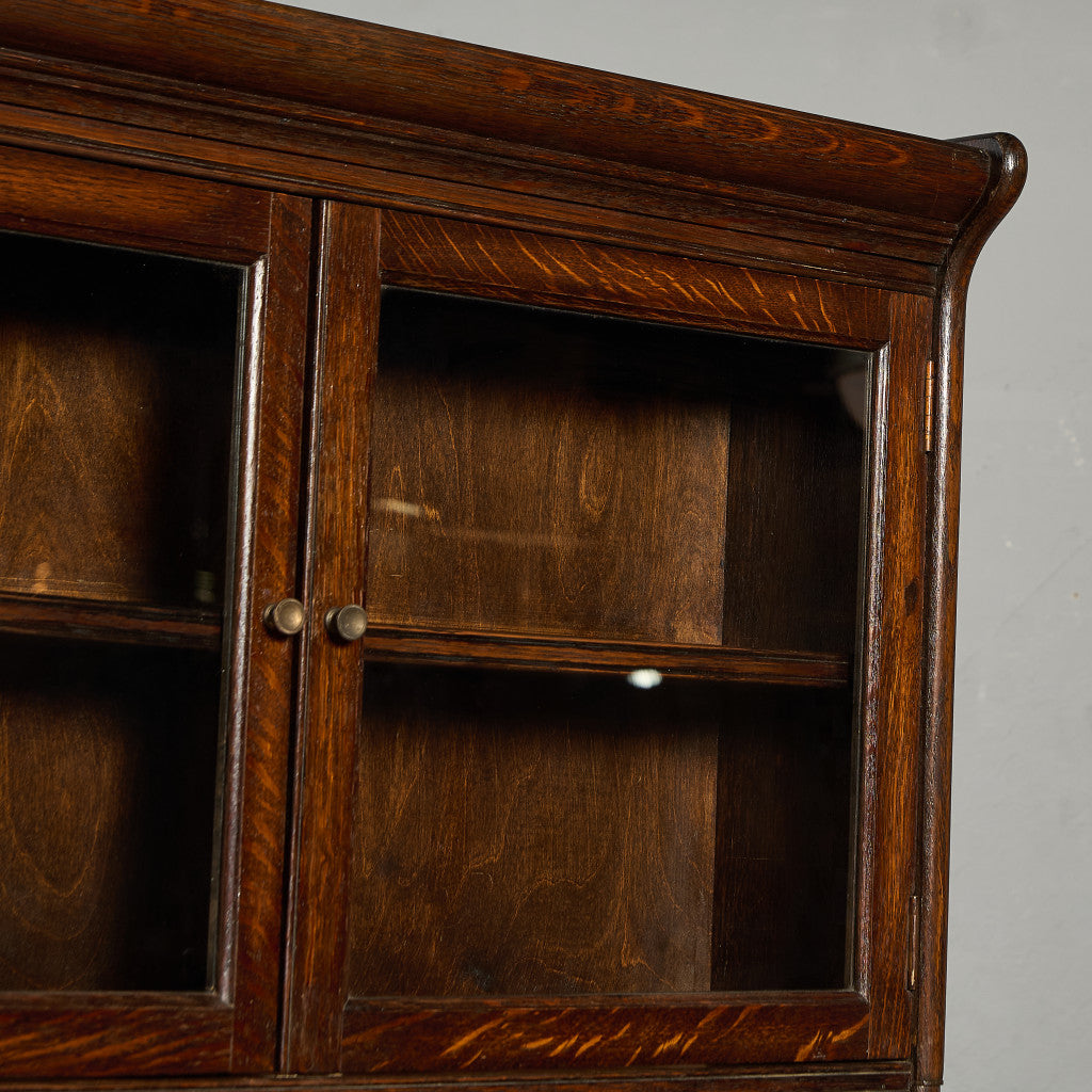 英国 クラシック スタッキング ビューロー ブックケース