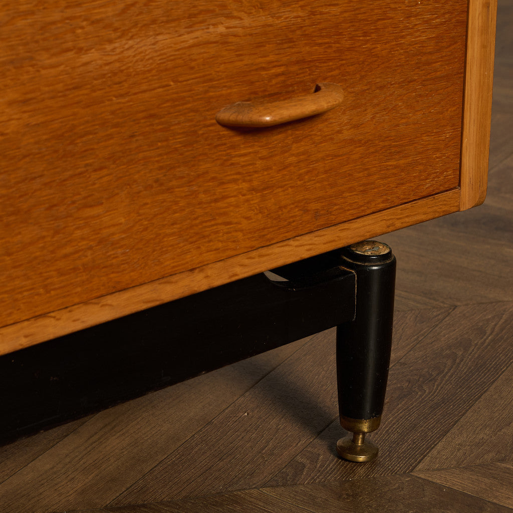 Chinese white ドロワー チェスト (B897)