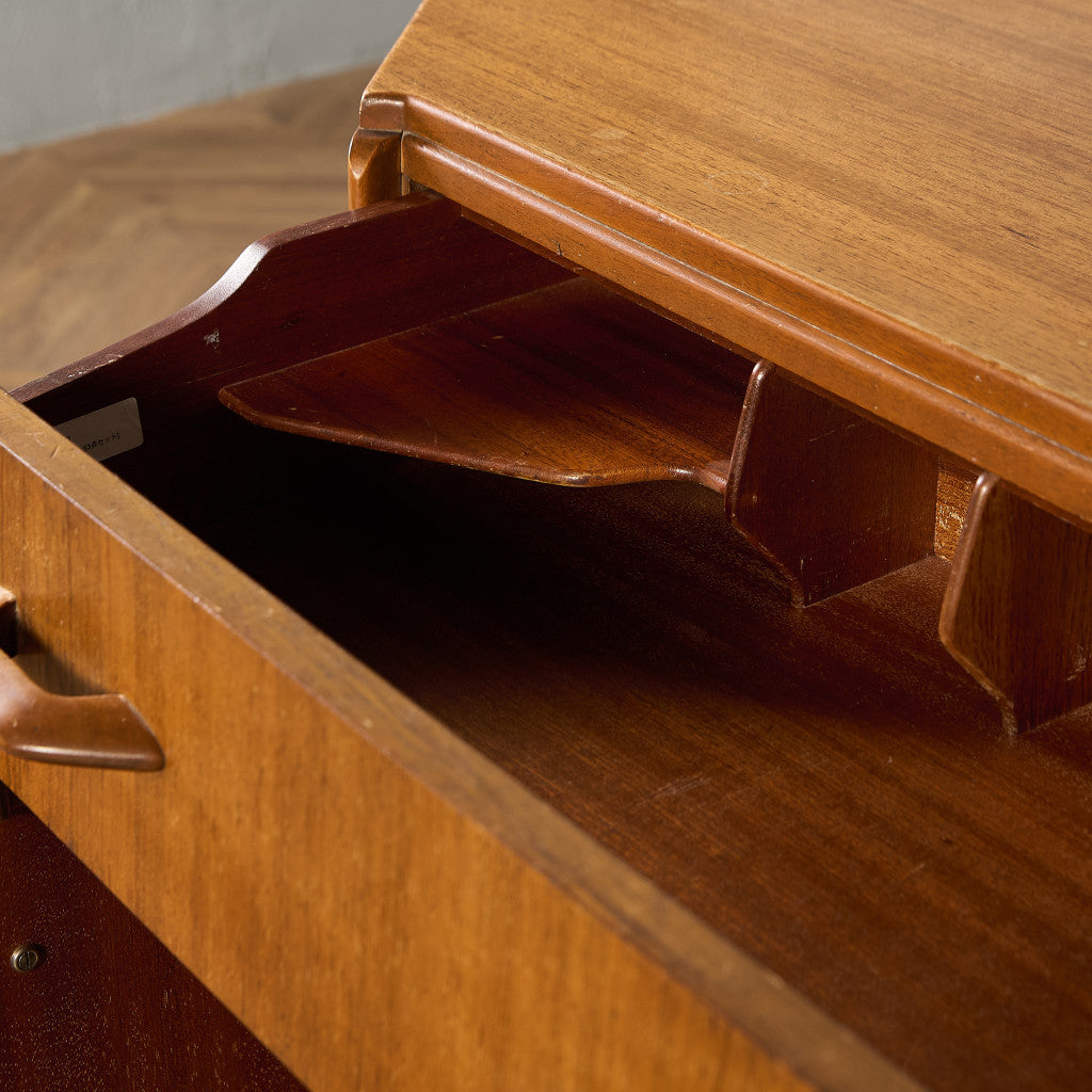 Brandon ライティングデスク付き コーナーキャビネット 3点セット