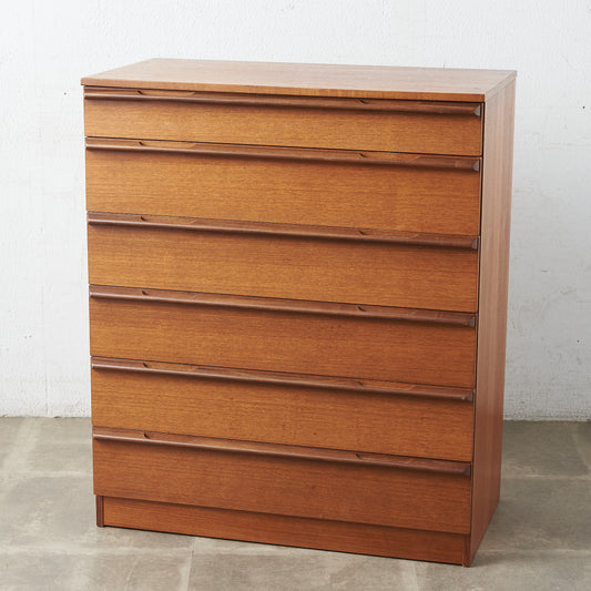 ヴィンテージ 6段 トールチェスト