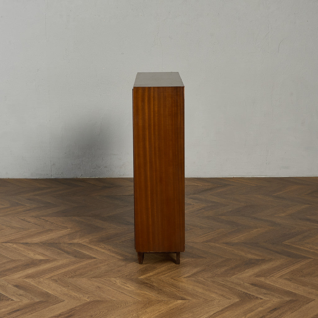 英国ヴィンテージ ガラスキャビネット