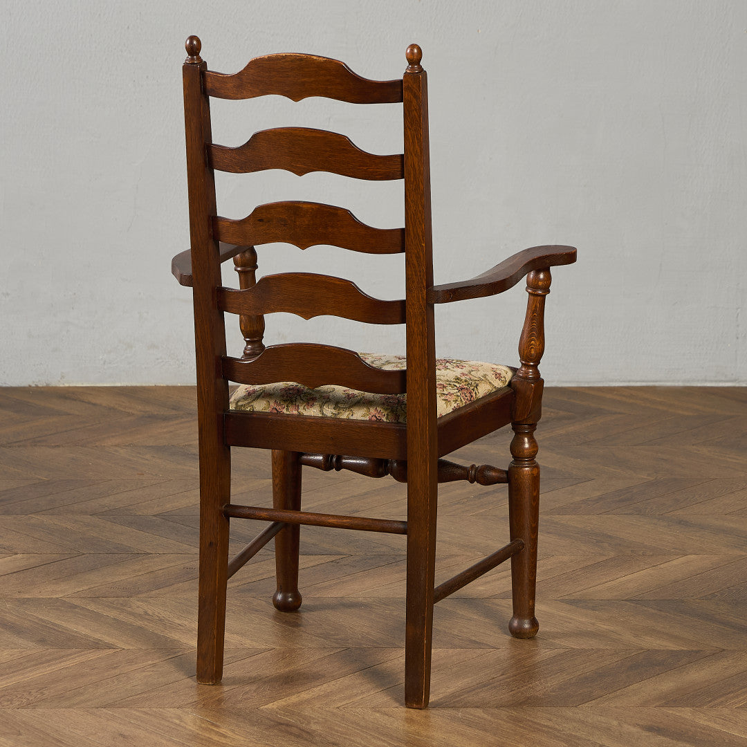 英国 クラシック ラダーバック アームチェア