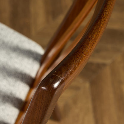 スラットバックチェア 座面張替え済み