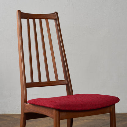ヴィンテージ スラットバックチェア 座面張替え済み