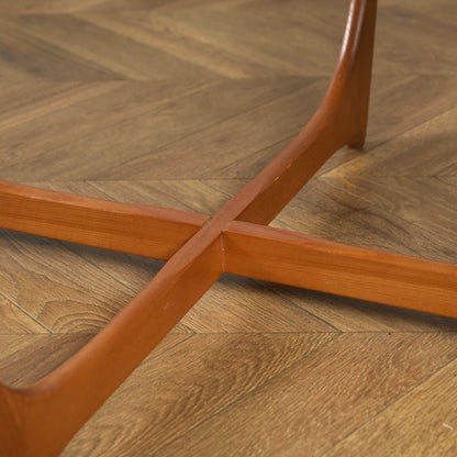 ヴィンテージ ガラストップ ネスト コーヒーテーブル