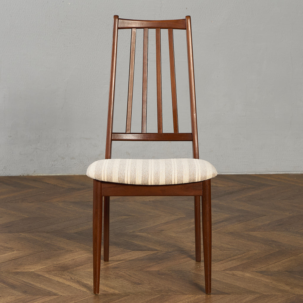ヴィンテージ スラットバックチェア 座面張替え済み