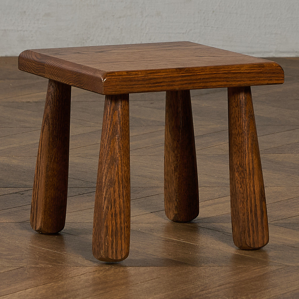 オランダ製 オーク無垢材 ネストテーブル